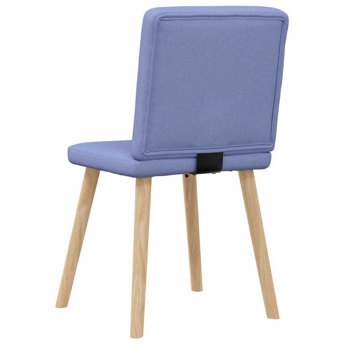 Scaune de sufragerie 2 buc țesătură Jeans Blue - WALTI WALTI