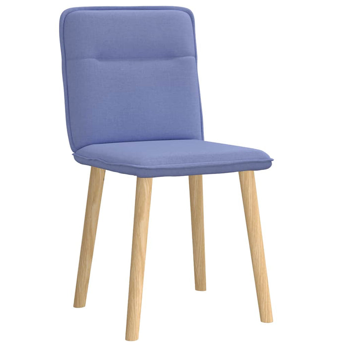 Scaune de sufragerie 2 buc țesătură Jeans Blue - WALTI WALTI