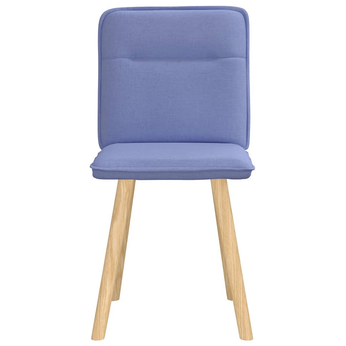 Scaune de sufragerie 2 buc țesătură Jeans Blue - WALTI WALTI