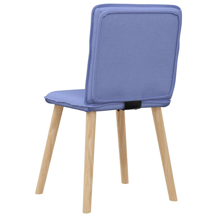 Scaune de sufragerie 2 buc țesătură Jeans Blue - WALTI WALTI