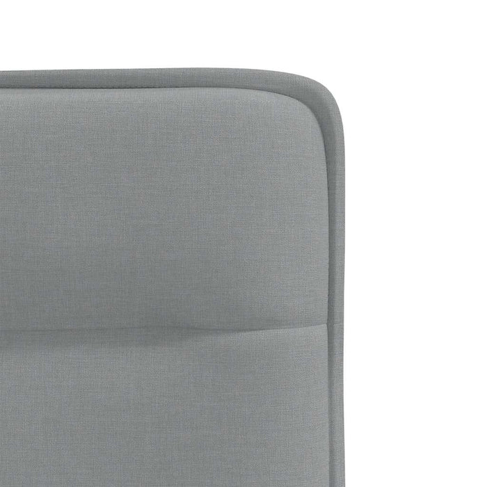 Scaune de bucătărie, 2 buc., gri deschis, material textil - WALTI WALTI