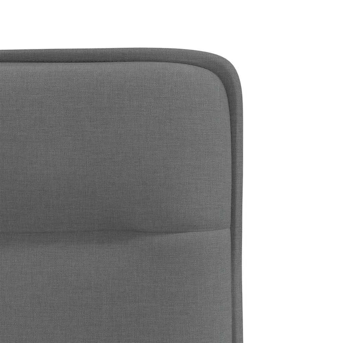 Scaune de sufragerie, 2 buc., gri închis, material textil WALTI