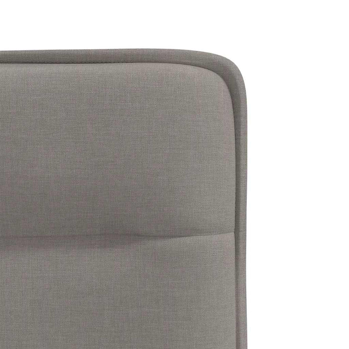 Scaune de bucătărie, 2 buc., gri taupe, material textil - WALTI WALTI