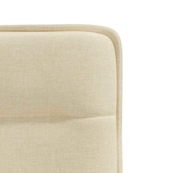 Scaune de bucătărie, 2 buc., crem, material textil WALTI