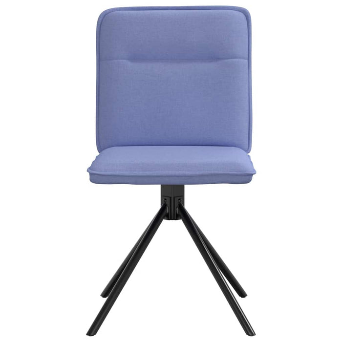 Scaune de sufragerie 2 buc țesătură Jeans Blue WALTI
