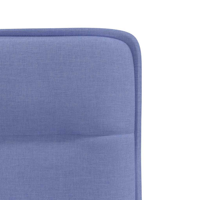 Scaune de sufragerie 2 buc țesătură Jeans Blue WALTI