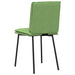 Scaune de bucătărie, 2 buc., verde deschis, catifea - WALTI WALTI