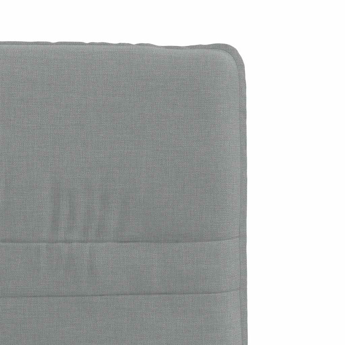 Scaune de bucătărie, 2 buc., gri deschis, material textil WALTI