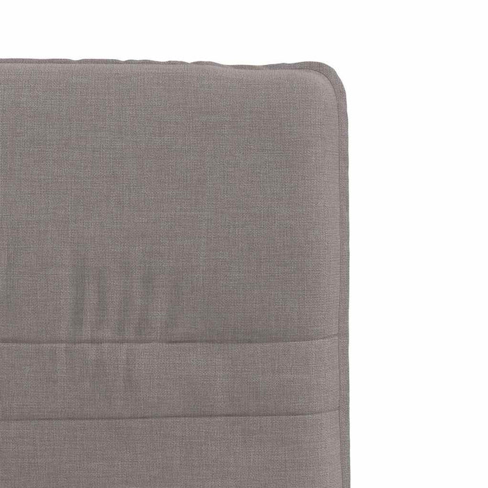 Scaune de bucătărie, 2 buc., gri taupe, material textil WALTI