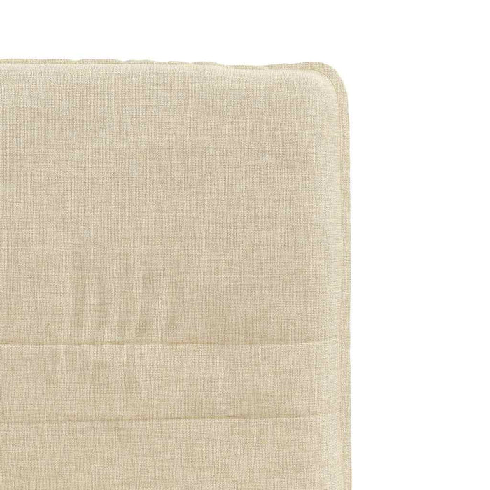 Scaune de bucătărie, 2 buc., crem, material textil WALTI