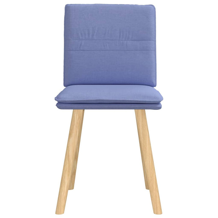 Scaune de sufragerie 2 buc țesătură Jeans Blue - WALTI WALTI