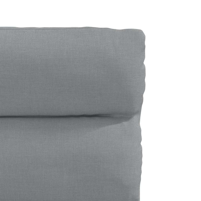 Scaune de bucătărie, 2 buc., gri deschis, material textil WALTI