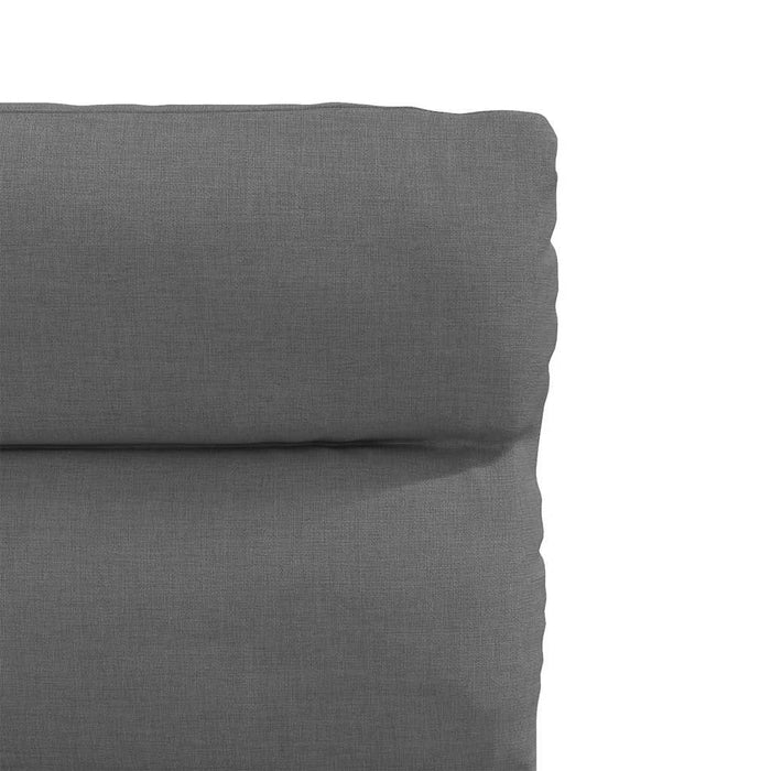 Scaune de sufragerie, 2 buc., gri închis, material textil - WALTI WALTI