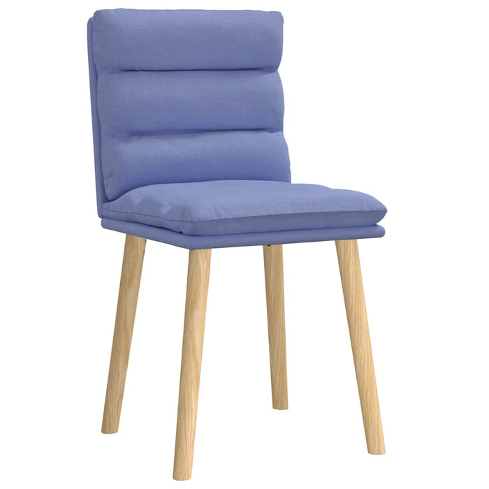 Scaune de sufragerie 2 buc țesătură Jeans Blue - WALTI WALTI