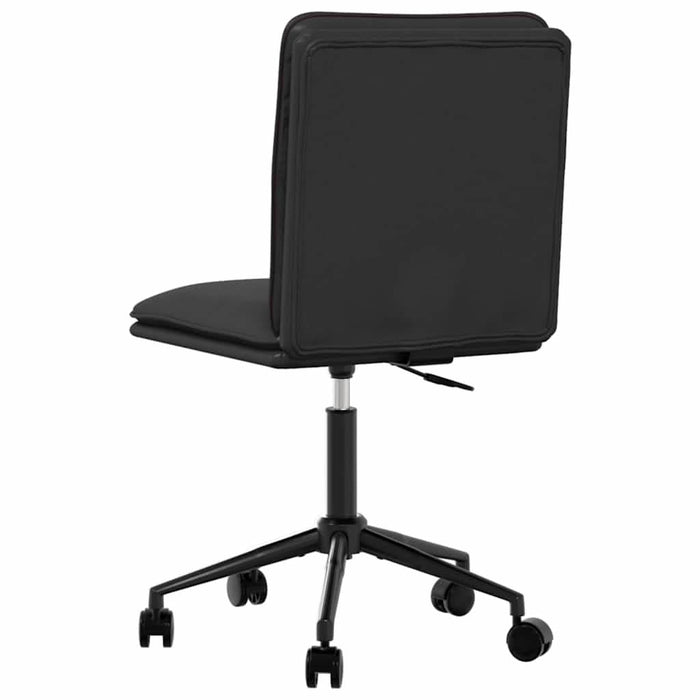 Scaun de bucătărie, negru, piele ecologică - WALTI WALTI