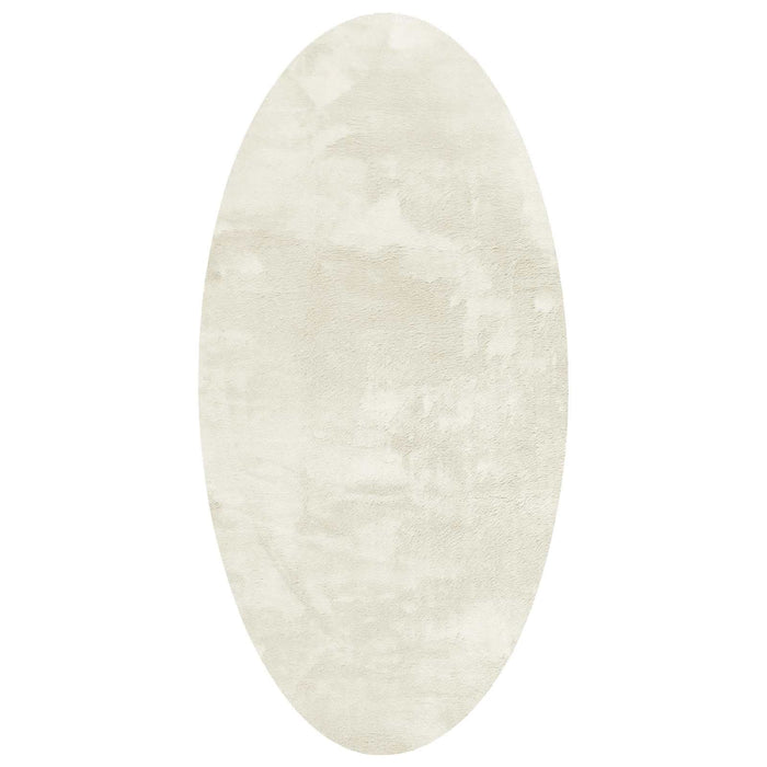 Covoare de zonă Oval HUARTE Crem 150 x 80 cm 100% Polyester - WALTI WALTI