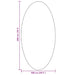 Covoare de zonă Oval HUARTE Crem 100 x 200 cm 100% Polyester - WALTI WALTI