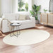 Covoare de zonă Oval HUARTE Crem 200 x 140 cm 100% Polyester - WALTI WALTI