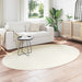 Covoare de zonă Oval HUARTE Crem 160 x 230 cm 100% Polyester - WALTI WALTI
