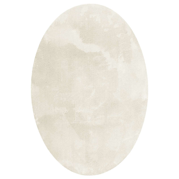 Covoare de zonă Oval HUARTE Crem 160 x 230 cm 100% Polyester - WALTI WALTI