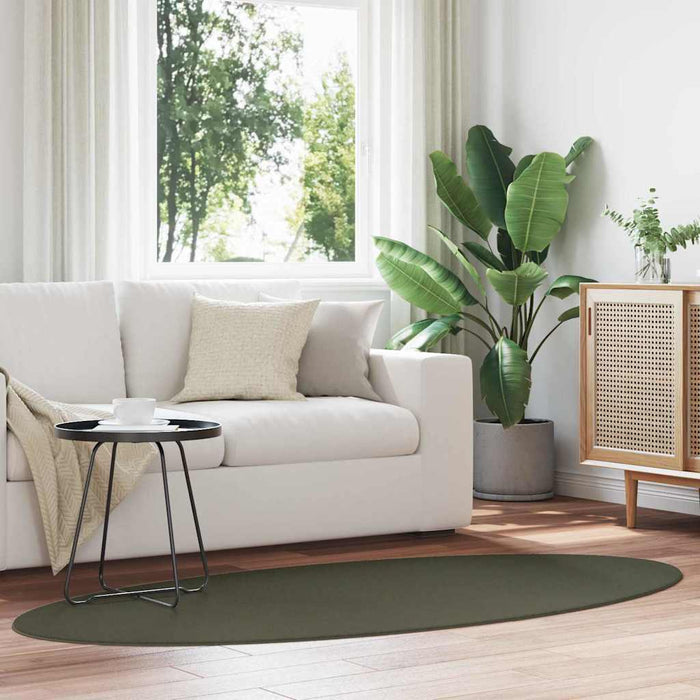 Covor HUARTE Verde Pădure 100 x 200 cm 100% Polyester - WALTI WALTI