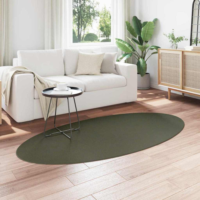 Covor HUARTE Verde Pădure 100 x 200 cm 100% Polyester - WALTI WALTI