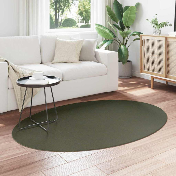 Covor HUARTE Verde Pădure 170 x 120 cm 100% Polyester - WALTI WALTI