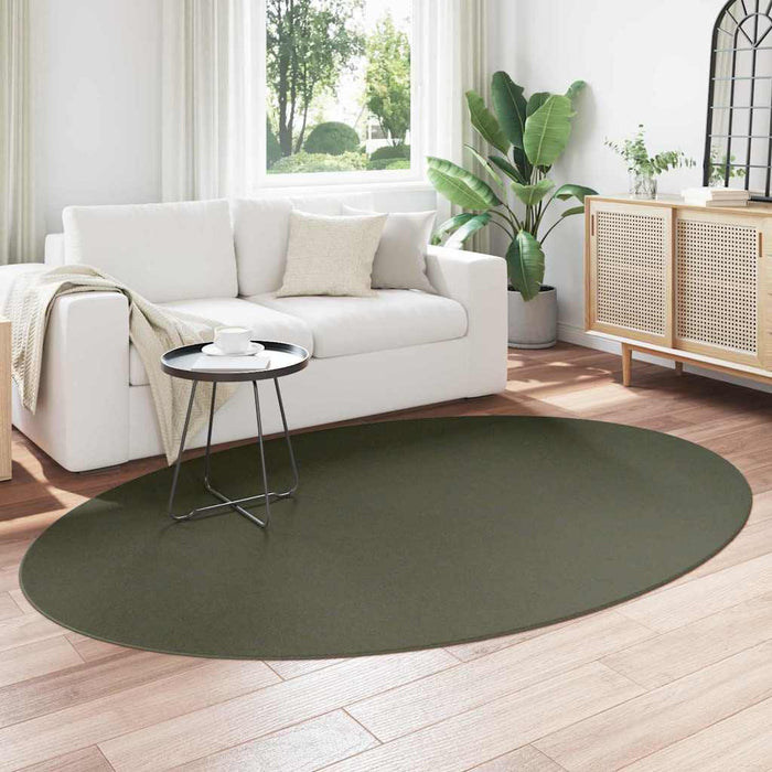 Covor HUARTE Verde Pădure 230 x 160 cm 100% Polyester - WALTI WALTI