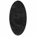 Covoare de zonă Oval HUARTE Negru 150 x 80 cm 100% Polyester - WALTI WALTI
