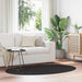 Covor HUARTE Negru 100 x 200 cm 100% Polyester - WALTI WALTI