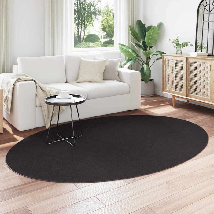 Covor HUARTE Negru 230 x 160 cm 100% Polyester - WALTI WALTI