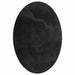 Covor HUARTE Negru 230 x 160 cm 100% Polyester - WALTI WALTI