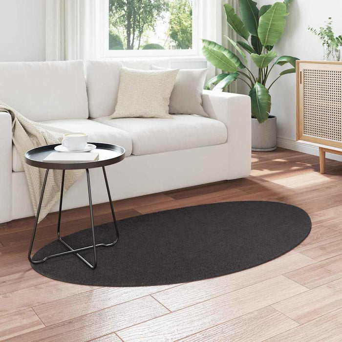 Covor HUARTE Antracit 80 x 150 cm Poliester - WALTI WALTI