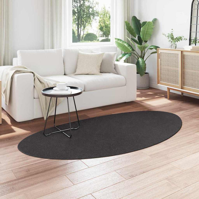 Covor HUARTE Antracit 100 x 200 cm Poliester - WALTI WALTI