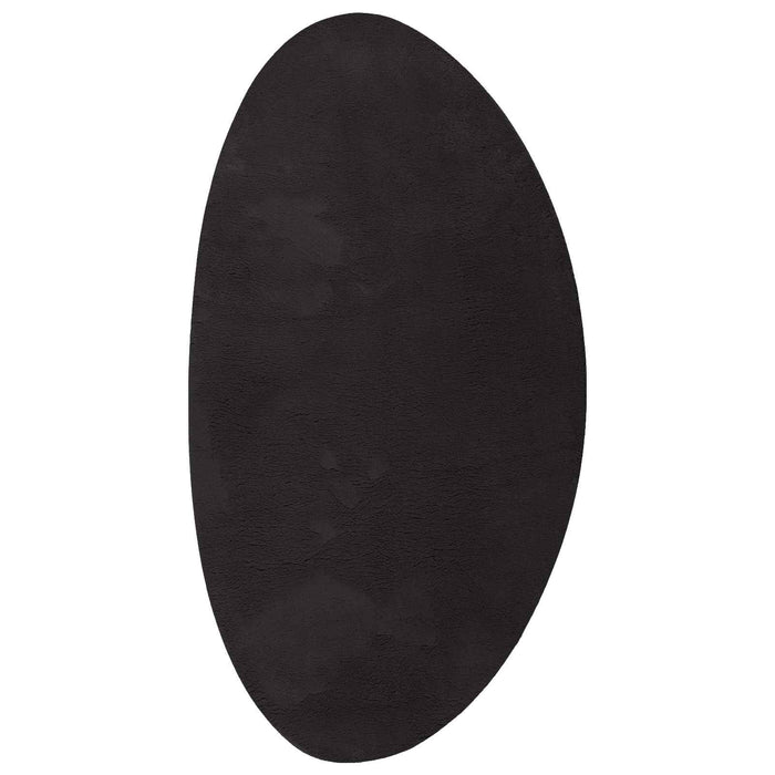 Covor HUARTE Negru 80 x 150 cm Poliester WALTI
