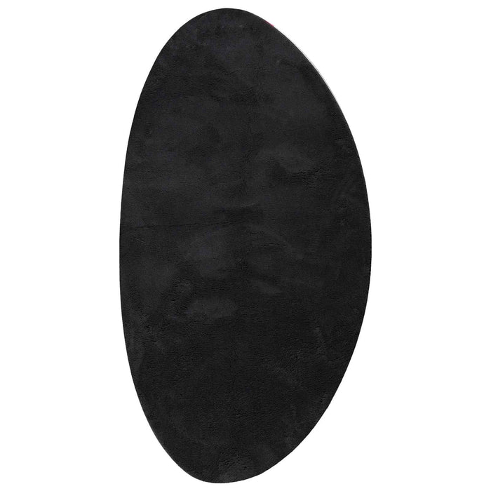 Covor HUARTE Negru 100 x 200 cm Poliester - WALTI WALTI