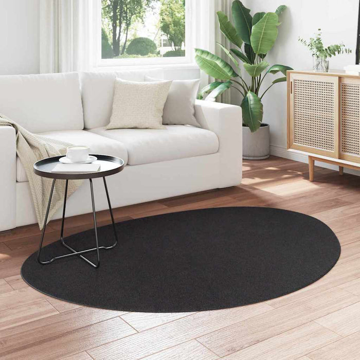 Covor HUARTE Negru 120 x 170 cm Poliester - WALTI WALTI
