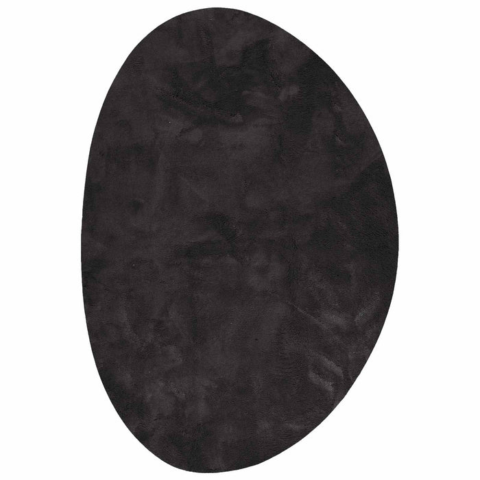 Covor HUARTE Negru 140 x 200 cm Poliester - WALTI WALTI