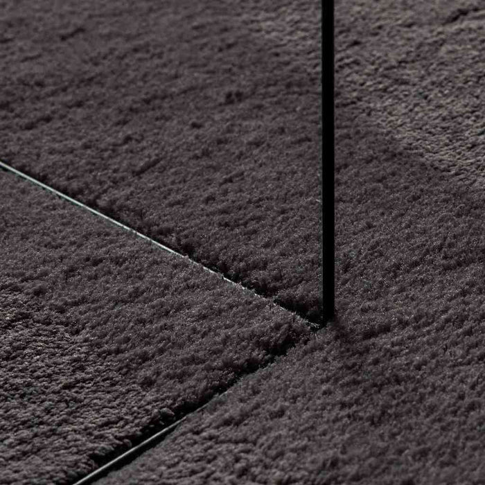 Covor HUARTE Antracit 80 x 150 cm Poliester WALTI