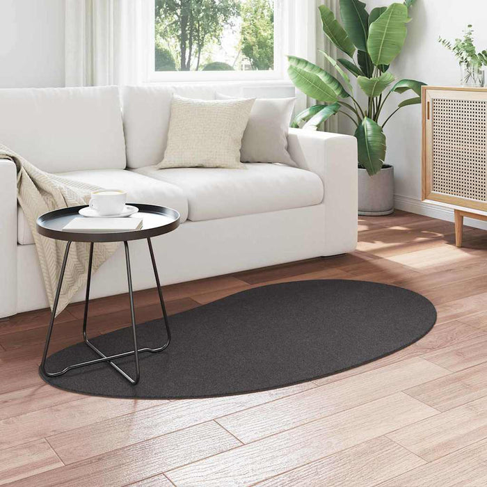 Covor HUARTE Antracit 80 x 150 cm Poliester WALTI
