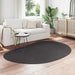 Covor Antracit 140 x 200 cm Poliester - WALTI WALTI