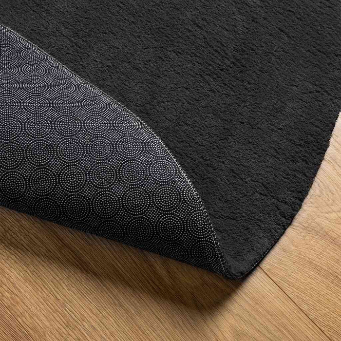 Covoare de zonă HUARTE Negru 80 x 150 cm Poliester - WALTI WALTI