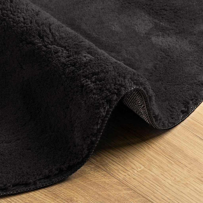 Covoare de zonă HUARTE Negru 80 x 150 cm Poliester - WALTI WALTI