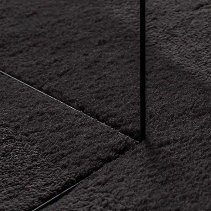Covoare de zonă HUARTE Negru 80 x 150 cm Poliester - WALTI WALTI