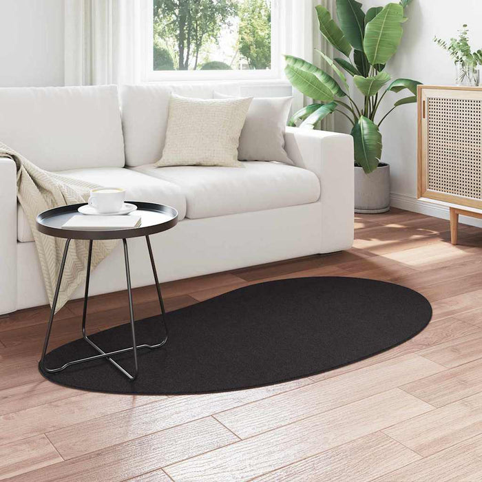 Covoare de zonă HUARTE Negru 80 x 150 cm Poliester - WALTI WALTI