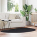 Covor Negru 120 x 170 cm Poliester - WALTI WALTI