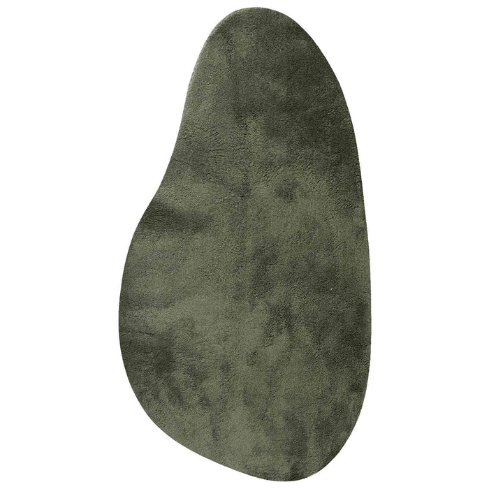 Covor HUARTE Verde pădure 80 x 150 cm Poliester WALTI