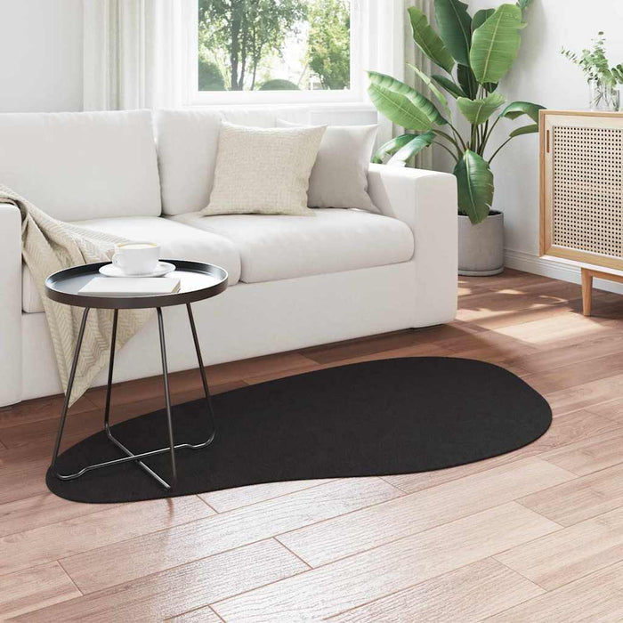 Covoare de zonă HUARTE Negru 80 x 150 cm Poliester - WALTI WALTI