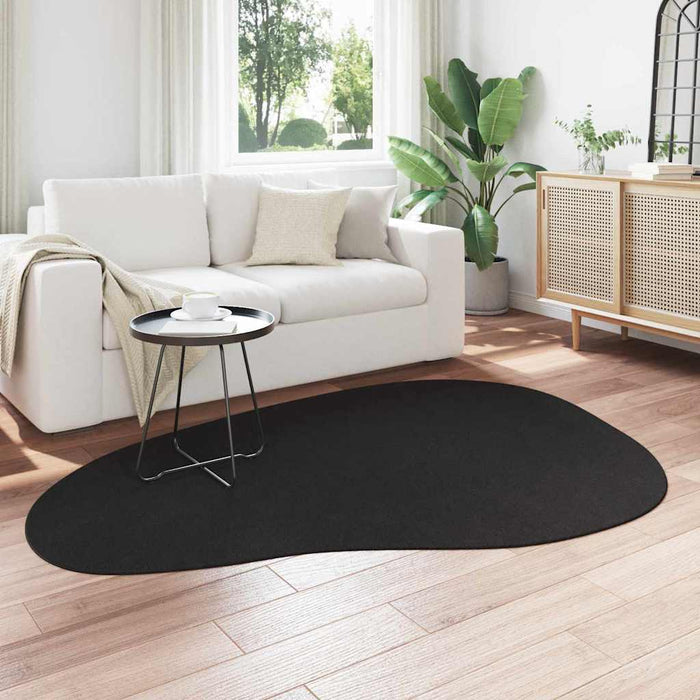 Covor HUARTE Negru 140 x 200 cm Poliester - WALTI WALTI