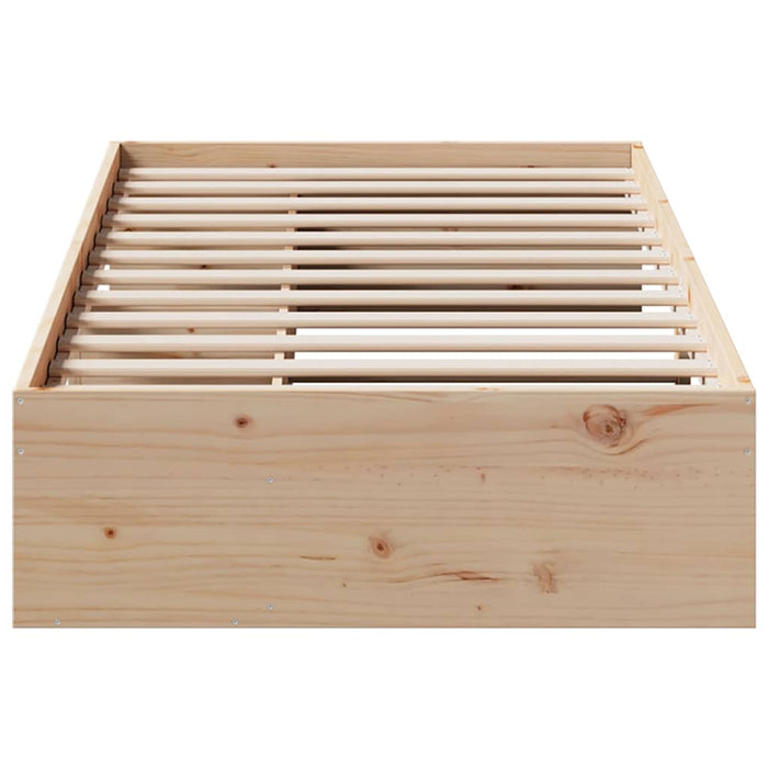 Pat de zi fără saltea 75x190 cm din lemn masiv de pin - WALTI WALTI